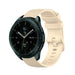 Bracelet silicone luxe Samsung Galaxy Watch 42mm (beige)