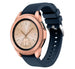 Bracelet silicone Samsung Galaxy Watch 42mm (bleu foncé)