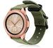 Bracelet nylon boucle Samsung Galaxy Watch 42 mm (vert)