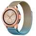 Bracelet Milanais Samsung Galaxy Watch 42mm (bleu/or)