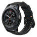 Bracelet cuir Samsung Gear S3 (noir)