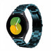Bracelet acier Samsung Galaxy Watch 5 - 40mm (vert foncé)