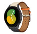 Samsung Galaxy Watch 5 40mm Leather Strap (White/Navy Blue)