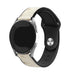 Bracelet cuir hybride Samsung Galaxy Watch 5 - 40mm (blanc sable)