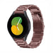 Bracelet acier Samsung Galaxy Watch 5 - 40mm (bronze-marron)