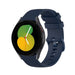 Bracelet silicone luxe Samsung Galaxy Watch 5 - 40mm (bleu foncé)