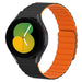 Bracelet silicone magnétique Galaxy Watch 5 - 40mm (noir/orange)