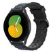 Bracelet sport boucle Samsung Galaxy Watch 5 - 40mm (noir/bleu)