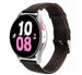 Bracelet cuir Samsung Galaxy Watch 5 - 44mm (marron foncé)