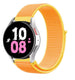 Bracelet nylon Samsung Galaxy Watch 5 - 44mm (jaune clair)