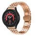 Bracelet acier Jubilee Samsung Galaxy Watch 5 Pro (or rose)