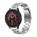 Bracelet acier Samsung Galaxy Watch 5 Pro (argent)