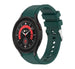 Bracelet Samsung Galaxy Watch 5 Pro silicone (vert foncé)
