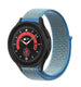 Bracelet nylon Samsung Galaxy Watch 5 Pro (bleu)