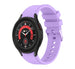 Bracelet Samsung Galaxy Watch 5 Pro silicone (lilas)