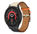 Bracelet cuir Samsung Galaxy Watch 5 Pro (blanc/bleu foncé)