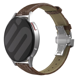 Withings ScanWatch 2 - 42mm Luxury Leather Strap (Dark Brown)