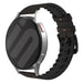 Xiaomi Amazfit Bip Silicone/Leather Strap (Black/Brown)