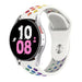 Bracelet sport Samsung Galaxy Watch 5 - 44mm (blanc/multicolore)