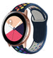 Bracelet sport Samsung Galaxy Watch Active (bleu foncé et multicolore)
