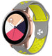 Bracelet sport Samsung Galaxy Watch Active (gris/jaune)