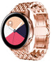 Bracelet acier dragon Samsung Galaxy Watch Active (or rose)