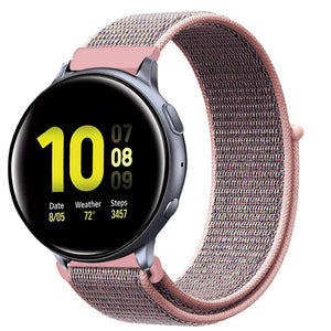 Nylon Strap, on a watch, 3/4 front view