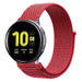 Bracelet nylon Samsung Galaxy Watch Active (rouge)