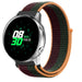 Bracelet nylon Samsung Galaxy Watch Active (vert foncé cerise)