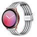 Samsung Galaxy Watch Active Fine Steel Strap (Silver/Black)
