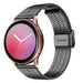 Bracelet acier inoxydable Samsung Galaxy Watch Active (noir)