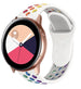 Bracelet sport Samsung Galaxy Watch Active (blanc et multicolore)