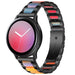 Samsung Galaxy Watch Active Resin Steel Strap (Black/Multi)