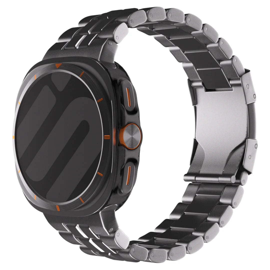 Bracelet titane 'Square' Samsung Galaxy Watch Ultra (graphite)