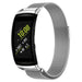 Bracelet Milanais Samsung Gear Fit 2 / Fit 2 Pro (argent)