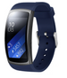Bracelet silicone Samsung Gear Fit 2 / Fit 2 Pro (bleu foncé)