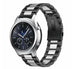Bracelet acier Samsung Gear S3 (noir/argent)