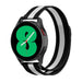 Samsung Galaxy Watch 4 44mm Milanese Strap (Black/White)