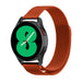 Samsung Galaxy Watch 4 40mm Milanese Strap (Orange)