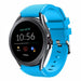Bracelet silicone Fossil Gen 5e 44mm (bleu clair)