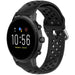 Bracelet silicone avec trous Fossil Gen 5 (noir)