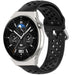 Bracelet avec trous Huawei Watch GT 3 Pro 46mm (noir)