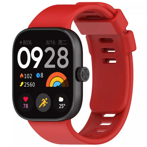 Bracelet silicone Xiaomi Smart Band 8 Pro (rouge)