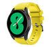 Samsung Galaxy Watch 4 40mm Silicone Strap with Buckle (Yellow)