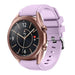 Bracelet silicone Samsung Galaxy Watch 3 41mm (lilas)
