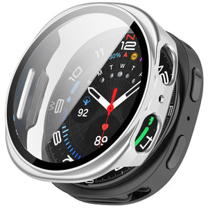 Samsung Galaxy Watch 8 - 44mm Hard Case with Glass (Silver)