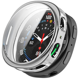 Coque TPU Samsung Galaxy Watch 8 - 40mm / 9 - 40mm (argent)
