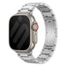 Bracelet titane raffiné Apple Watch Ultra (argent)