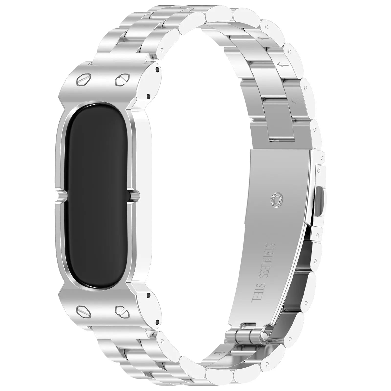Bracelet acier Fitbit Air (argent)