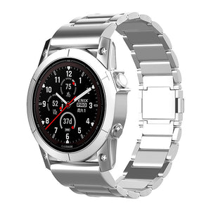 Bracelet titane magnetique Garmin Forerunner 970 (argenté)